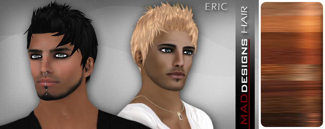 MADesigns HAIR ~ ERIC ~ Copper