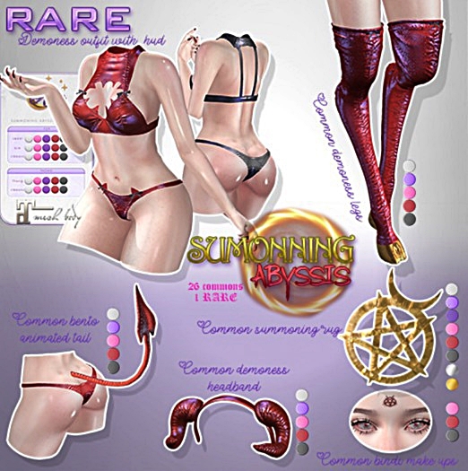 ::Axix:: Sumonning Abyssis Legs [Purple]