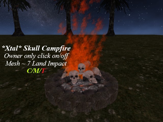 *Xtal* Skull Campfire