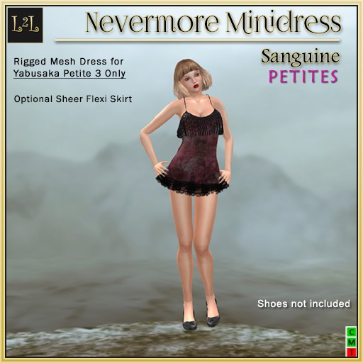 L2L Petite Nevermore Minidress, Sanguine