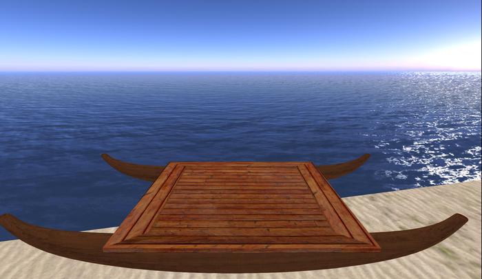 Second Life Marketplace - Pontoon Raft(no transfer)