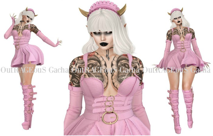 Violent Seduction - Lilith - Full Set - Pink