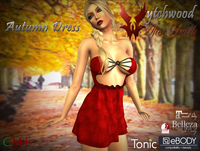 W-AD Autumn Dress Red~Boxed