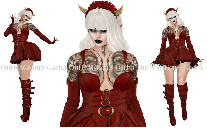 Violent Seduction - Lilith - Full Set - Red