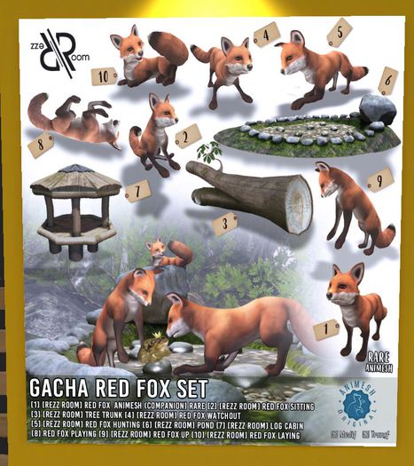 [Rezz Room] Box Red Fox Up