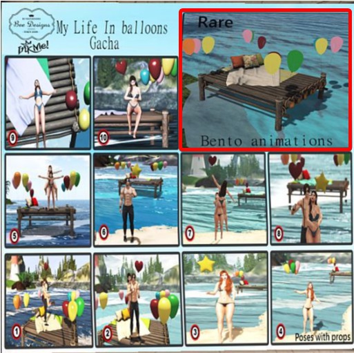 My life in Balloons 11 RARE