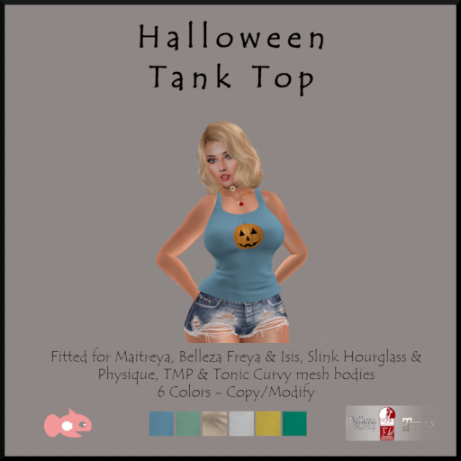 Sugarfish - Pumpkin Tanktop