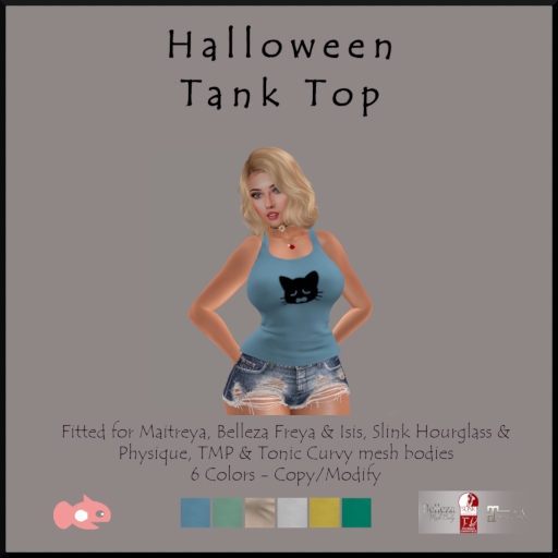 Sugarfish - Drunk Kitty Tanktop