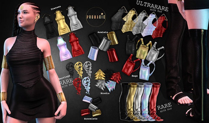 *PROMAGIC*Grace Bag-Gold