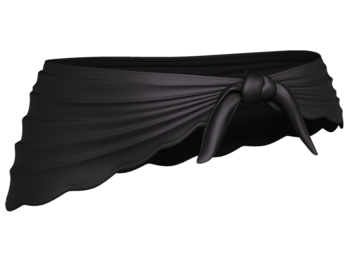 EVIE - Beach Affair - Pareo - Black