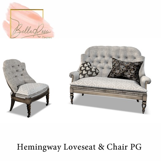 [BR] Hemingway Sofa Set