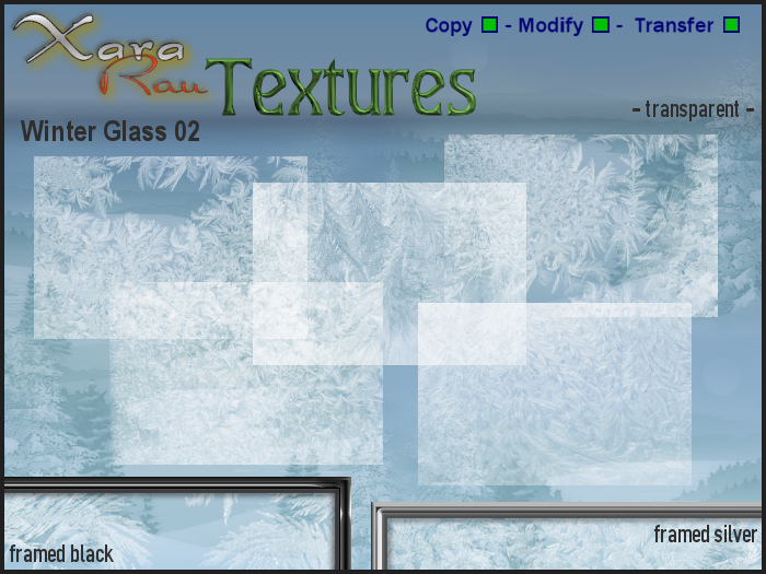 XR Textures - Winter Glass 02