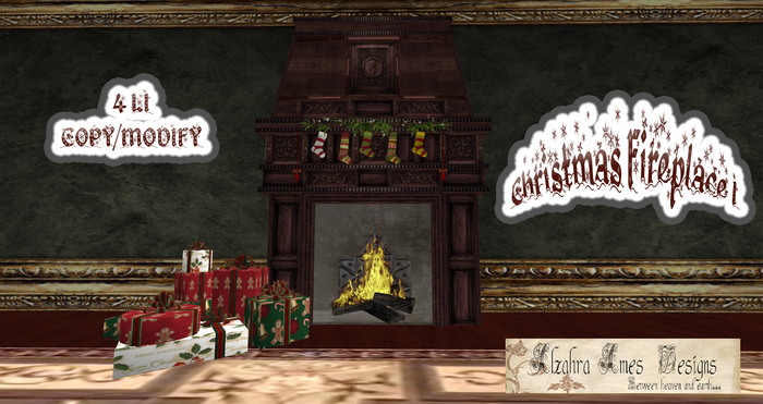 Christmas Fireplace 1 (Box)
