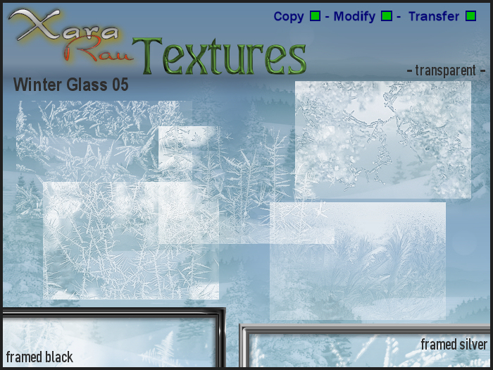 XR Textures - Winter Glass 05