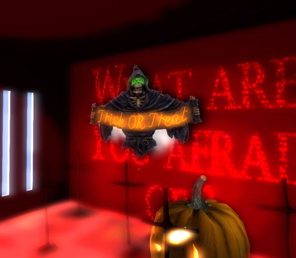Trick OR Treat Neon Sign Box from Neon 49