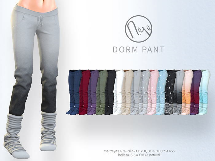neve pant - dorm fatpack
