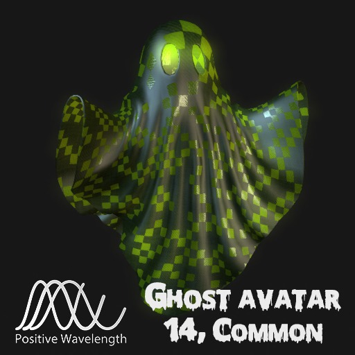 Positive Wavelength - Ghost Avatar - [14] VOUCHER - WEAR/ADD