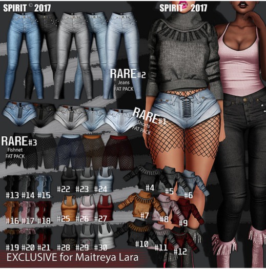 SPIRIT - Kira fishnet RARE #3