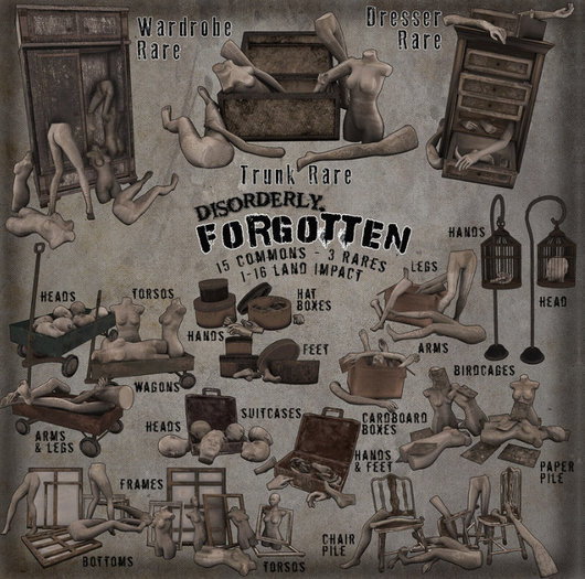 DISORDERLY. / Forgotten / Dresser / RARE