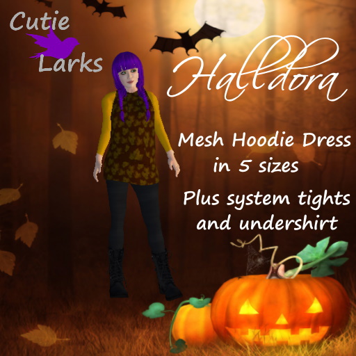 ~CL~ Halldora - Hoodie Dress - Brown