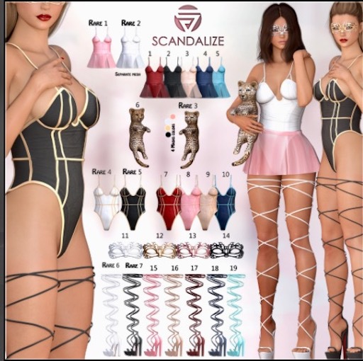 Scandalize.SEDUCTION.Heels Pink. Maitreya