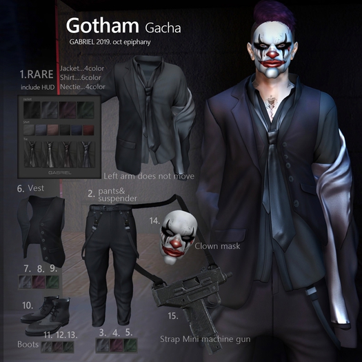 11.::GB::Suit in Short boots* / Gray