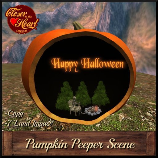 Pumpkin Peeper Scene**