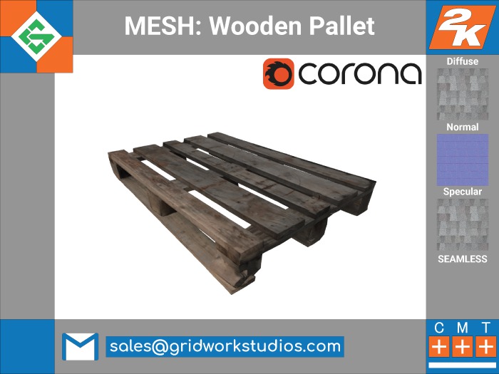 MESH: Wooden Pallet