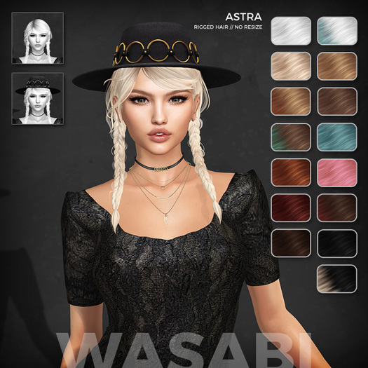 Wasabi // Astra Mesh Hair - Basics