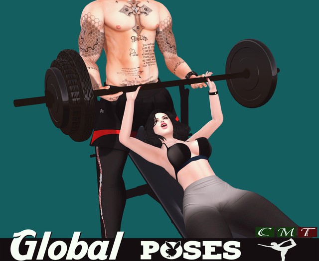 .:GB POSES 263:. Sexy Gym 02