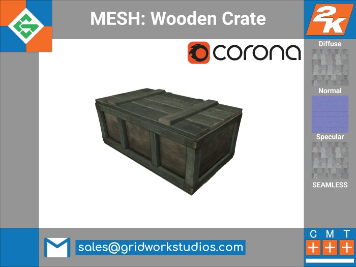 MESH: Wooden Crate