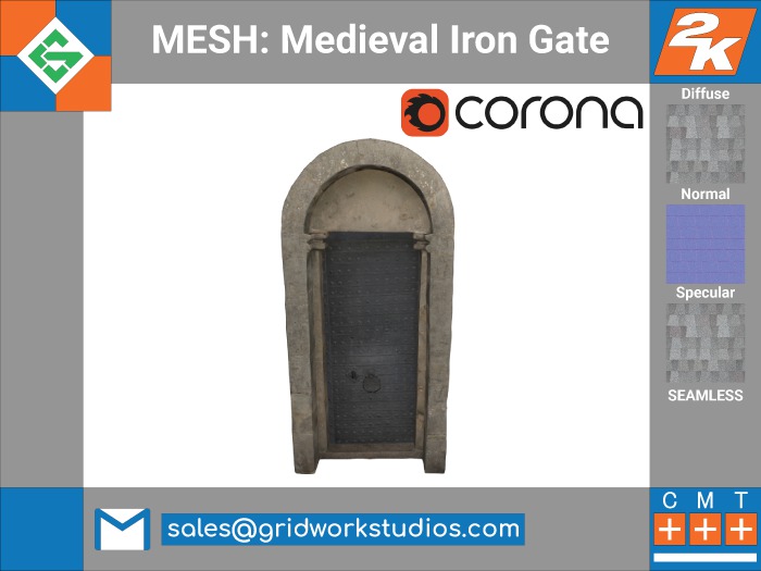 MESH: Medieval Iron Gate