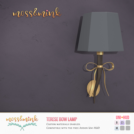 {moss&mink} Terese Bow Lamp