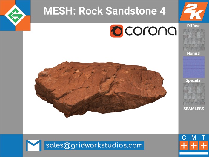 [ G.W.S. ] MESH: Rock Sandstone 4
