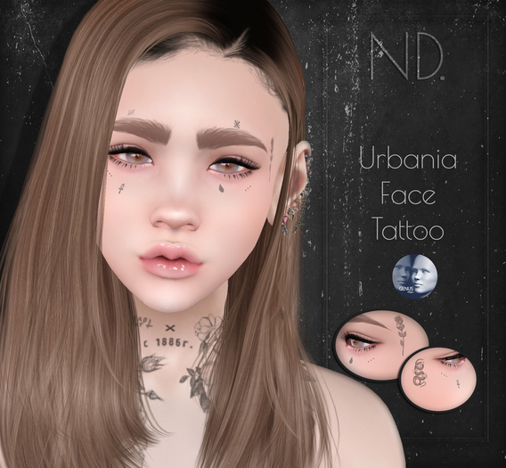 ND - Urbania Face Tattoo (GENUS)