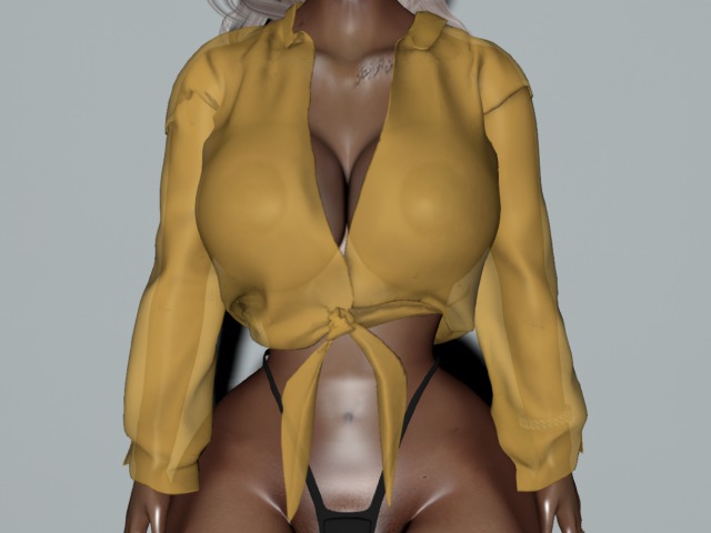 YENTEMENTS - KNOTTED SHIRT (RENIN)