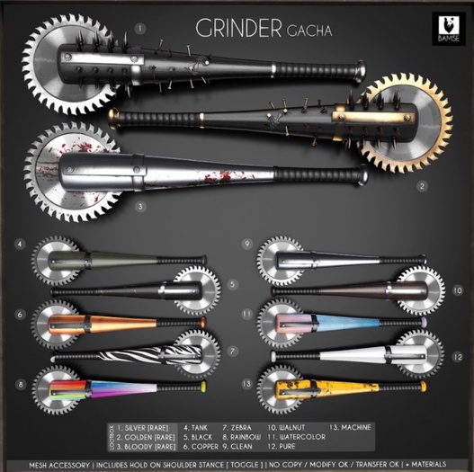 4. :BAMSE: Grinder - Tank