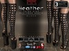 [Renegade] Heather Thigh High Platform Boots - Black 