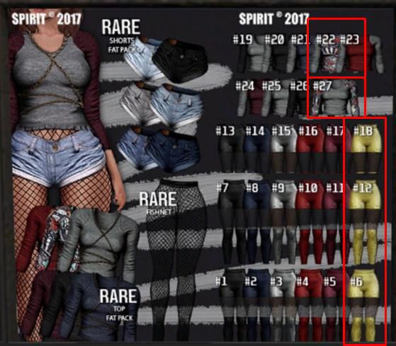 SPIRIT - Akima - Set - [MAITREYA] 7 Items