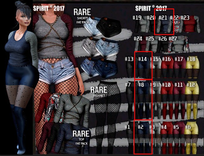 SPIRIT - Akima Full Set Blue - [MAITREYA]