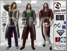 ☾ⅅⅅ☽ ☛ MAFIA BOSS Complete Outfit for men ☚ [ DEMO ]