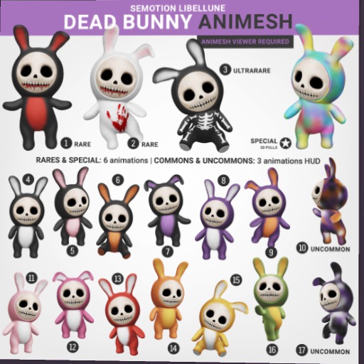 SEmotion Libellune Dead Bunny #13