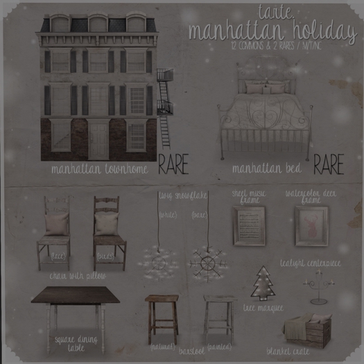 tarte. barstool (painted)