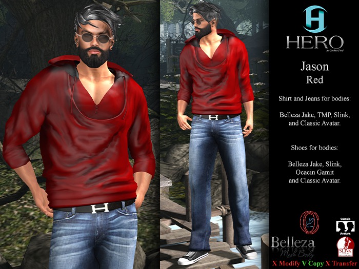 HERO - Jason Outfit Red