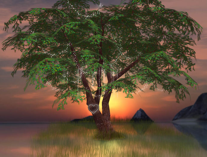 Tree with beautiful Charming Lights 