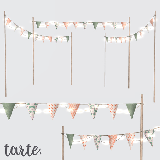 tarte. lighted bunting kit