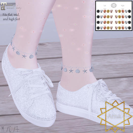 Ama. : Beach Comber Anklets [Maitreya Exp]