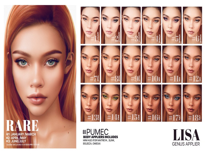 #7  [PUMEC]  -  LISA  - APRIL --- GENUS app.