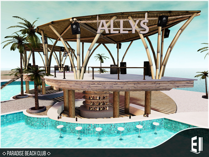 Paradise Beach Club  790 LI  (300 LI without pools) PACK !