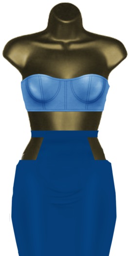RML DETRA DRESS{BOM}{2BLUE V2}(BOX) (ATTACH TO UNPACK)